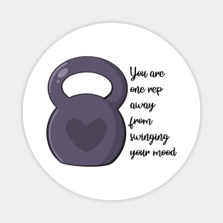 Kettlebell vibes Magnet